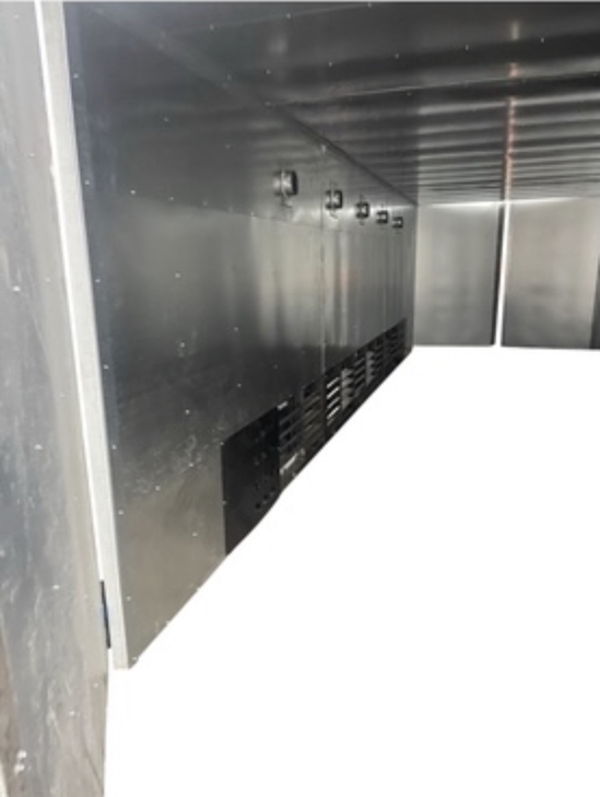 10' X 10' X 20' Gas Industrial  Powder Coat Curing Oven - Welded Tube Steel Frame