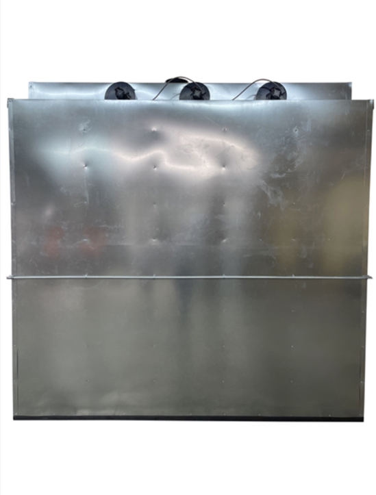 10' X 10' X 20' Gas Industrial  Powder Coat Curing Oven - Welded Tube Steel Frame