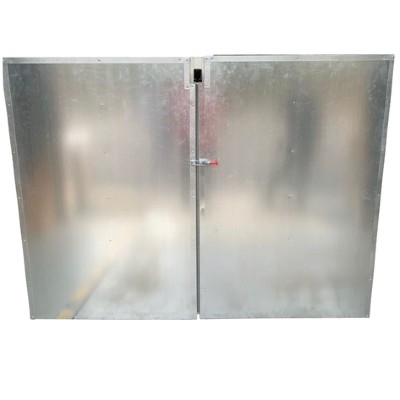 10' X 10' X 30' Gas Industrial  Powder Coat Curing Oven - Welded Tube Steel Frame