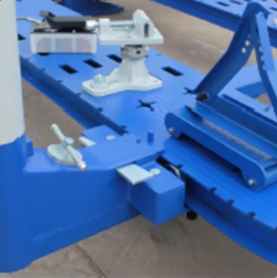 18 Ft Frame Straightener Drive-On Tubular Steel Deck, FR-77T-18