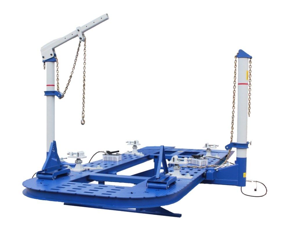 18 Ft Frame Straightener Drive-On Tubular Steel Deck, FR-77T-18