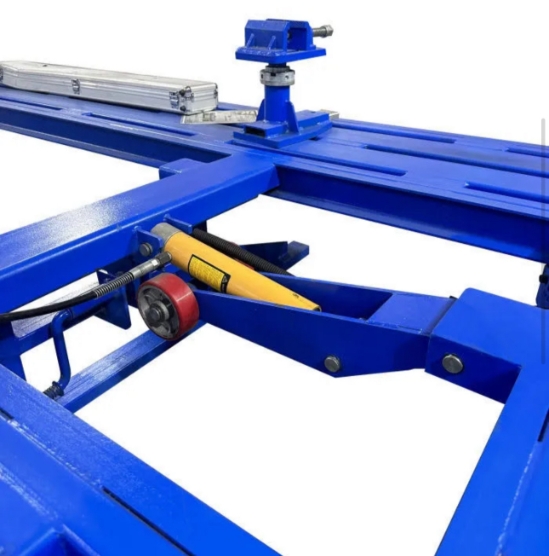 18 Ft Frame Straightener Drive-On Tubular Steel Deck, FR-77T-18