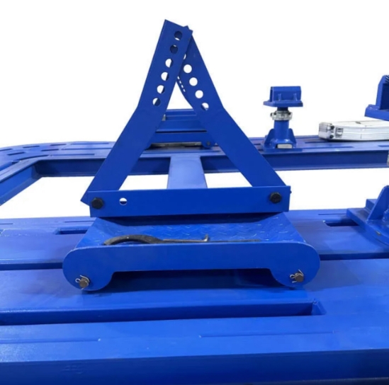 18 Ft Frame Straightener Drive-On Tubular Steel Deck, FR-77T-18