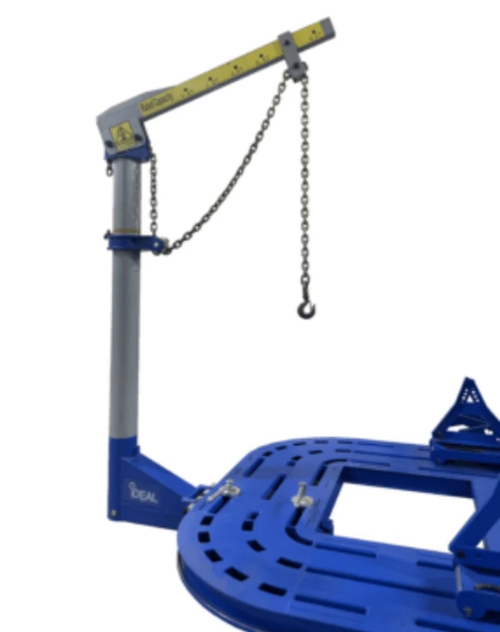 18 Ft Frame Straightener Drive-On Tubular Steel Deck, FR-77T-18