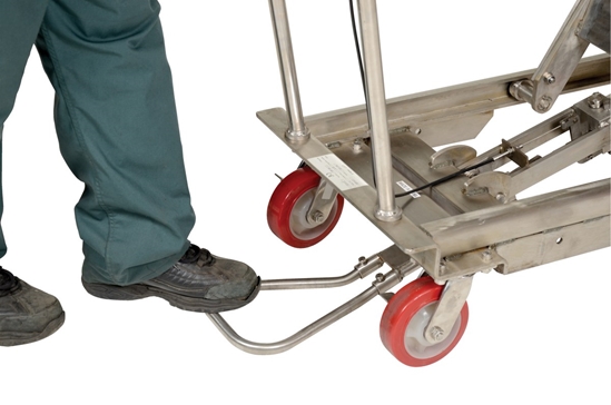 304 Stainless Steel Scissor Cart 1,000 Lb. Capacity