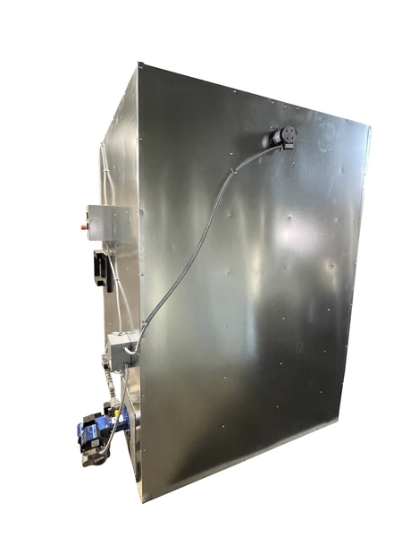 4' X 4' X 7' Gas Powder Coat Curing Oven