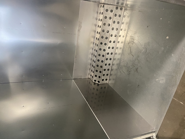 4' X 4' X 7' Gas Powder Coat Curing Oven