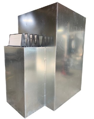 4 x 4 x 8 Creative Coating Solutions Powder Spray Enclosure