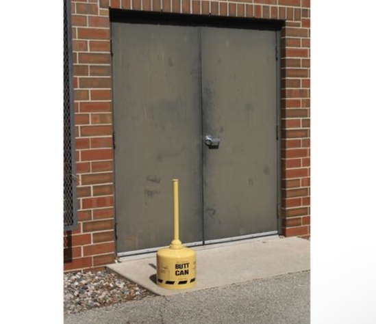 5 Gallon Original Butt Can ( Cigarette Disposal) - 1200yellow