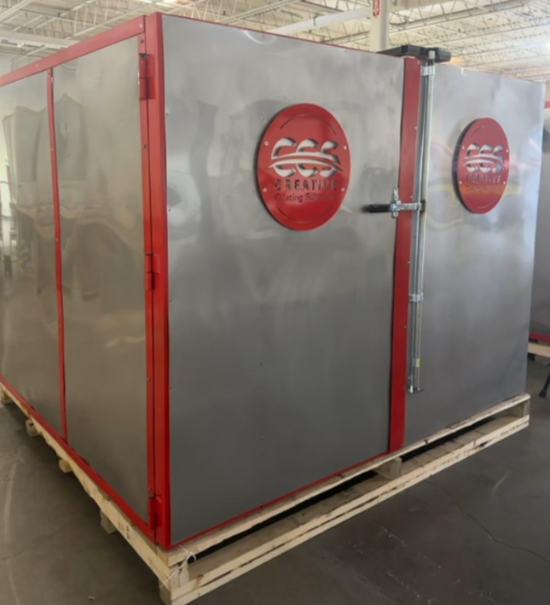 5' X 5' X 6' Gas Fired Industrial Powder Coat Curing Oven