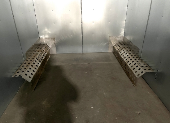 5' X 5' X 7' Gas Fired Industrial Powder Coat Curing Oven