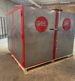 6 X 6 X 6 Gas Fired Industrial Powder Coat Curing Oven
