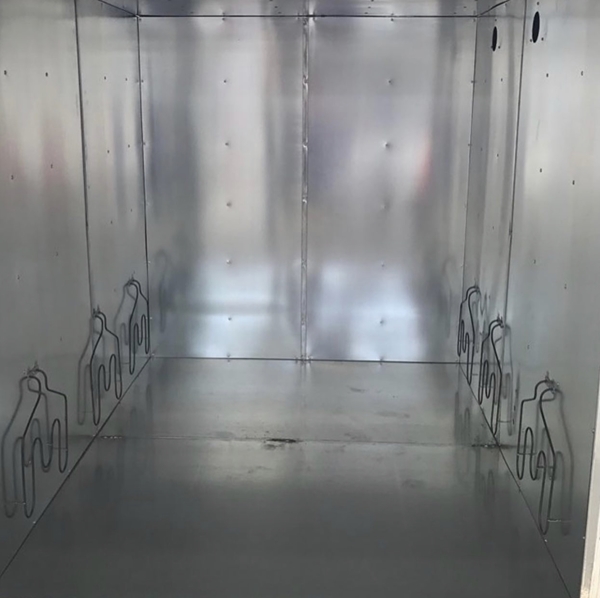 6' x 6' x 15’ Electric Powder Coat Oven