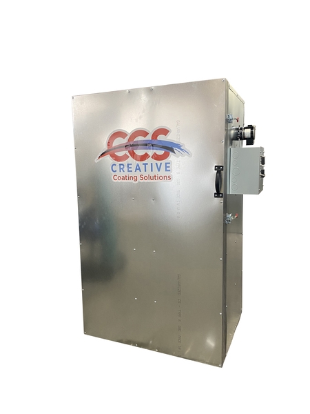 6' x 6' x 6' Gas Industrial Powder Coat Curing Oven