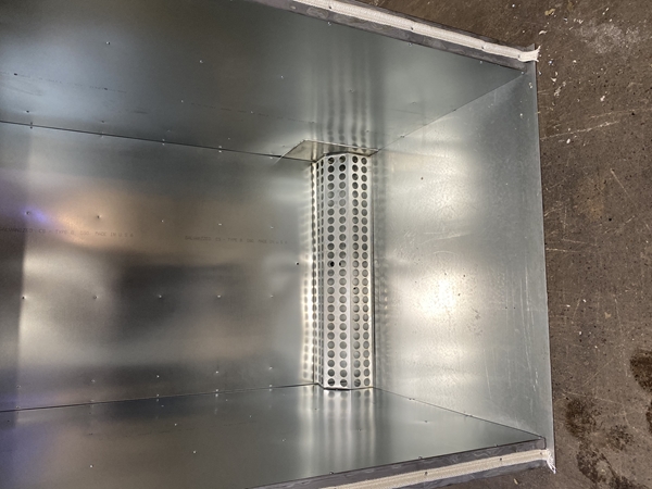 6' x 6' x 8' Gas Industrial Powder Coat Curing Oven