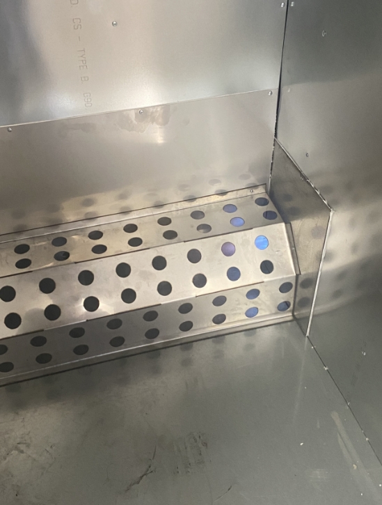 7' x 7' x 10' Gas Industrial Powder Coat Curing Oven