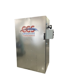 8 X 8 X 16 Gas Powder Coat Curing Oven