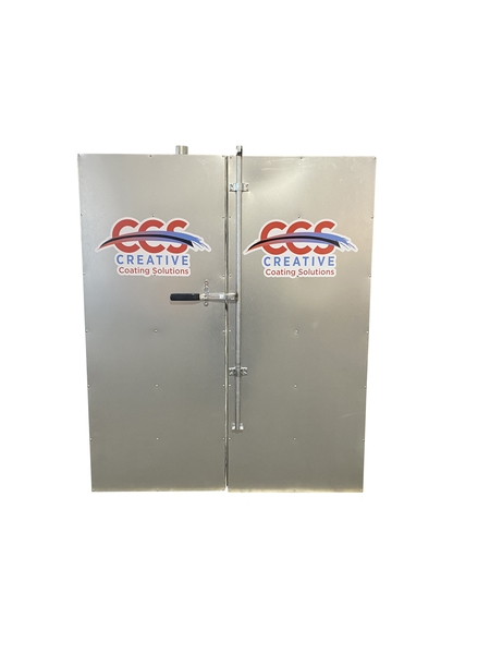 8' X 8' X 20' Gas Powder Curing Coat  Oven - 