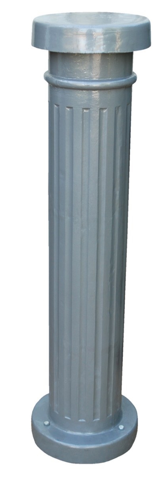 Aluminum Decorative Bollard 43-1/2 In. x 5-1/2 In. 