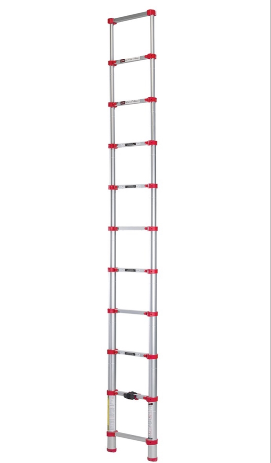 Aluminum Telescopic Ladder 10 Ft. 250 Lb. Capacity