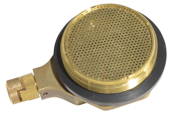 Brass Horizontal Drum Vent Fits 30 & 55 Gallon Drum Capacity - VENT-H