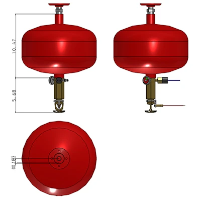 CFP 1300 Fire Suppression System With Pressure Switch