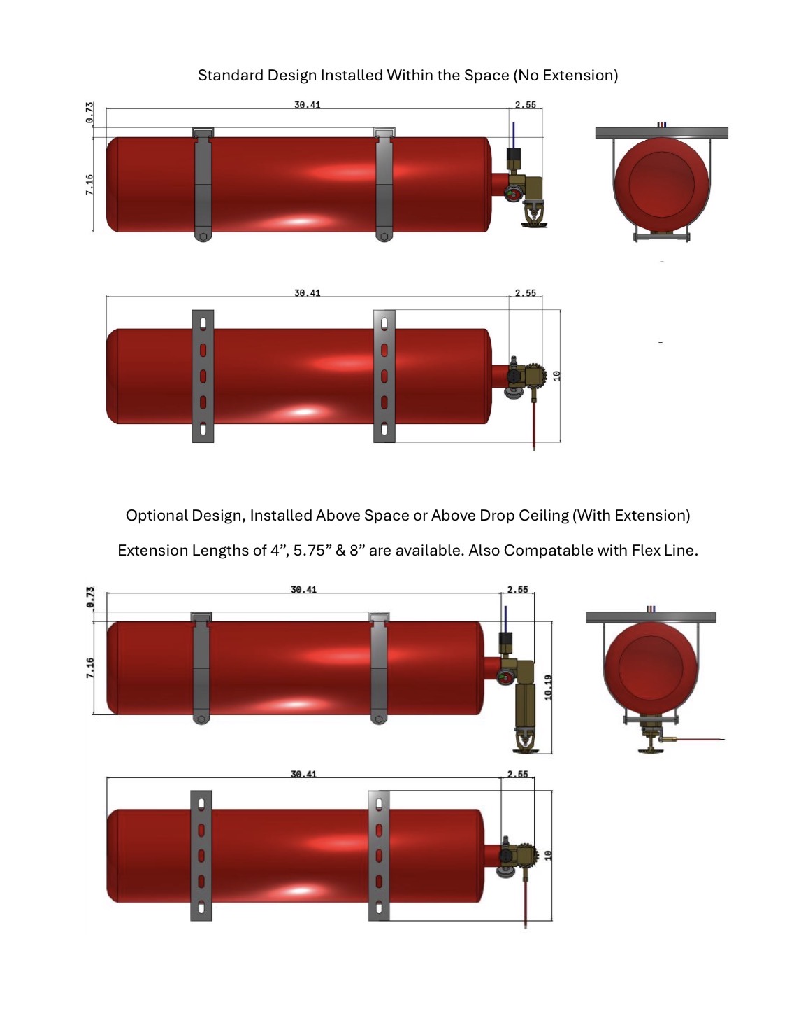  CFP 1400LP Fire Suppression System With Pressure Switch