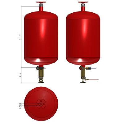 CFP 3375 Fire Suppression System with Pressure switch