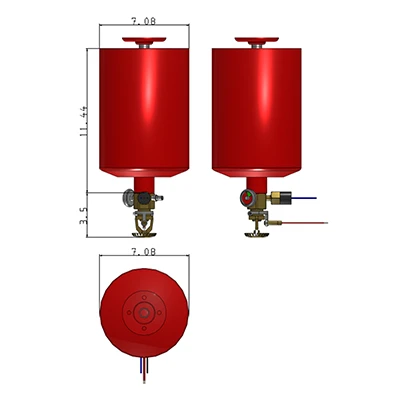 CFP 640 Fire Suppression Unit With Pressure Switch