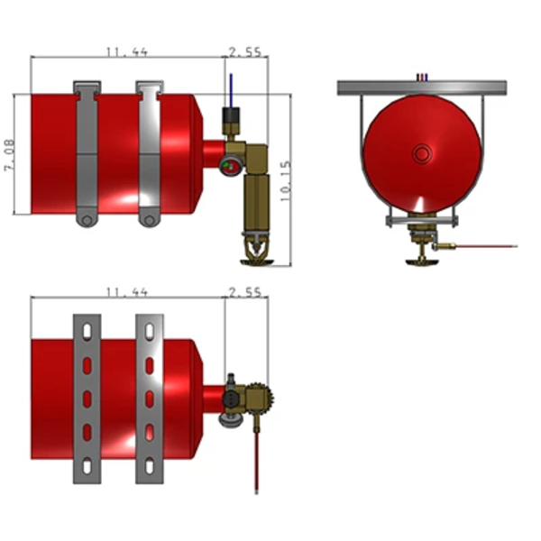 CFP 640 LP Fire Suppression System