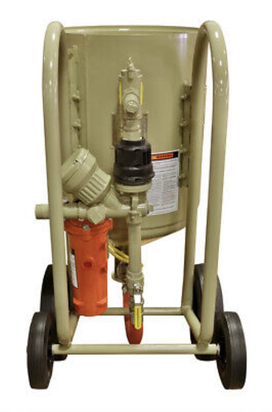 Contractor Blast Machine System With Apollo HP Respirator Hood