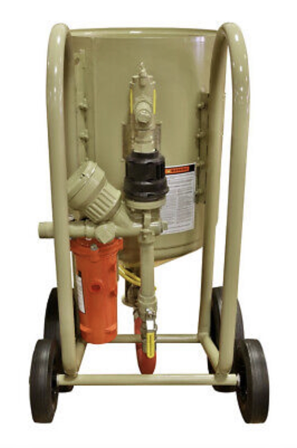 Contractor Blast Machine System With Apollo HP Respirator Hood