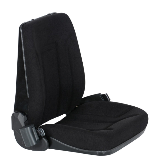 Cloth Deluxe Fork Truck Seat with Seat Belt 4-1/2 In. x 4-1/2 In. x 4 In. 