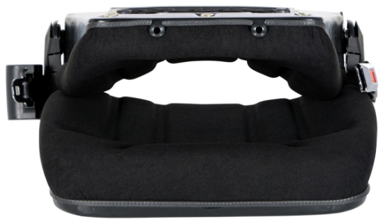 Cloth Deluxe Fork Truck Seat with Seat Belt 4-1/2 In. x 4-1/2 In. x 4 In. 