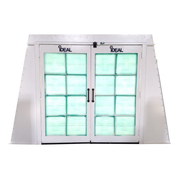 iDeal Commercial  Cross Flow Draft Paint Spray Booth - (3 Phase)