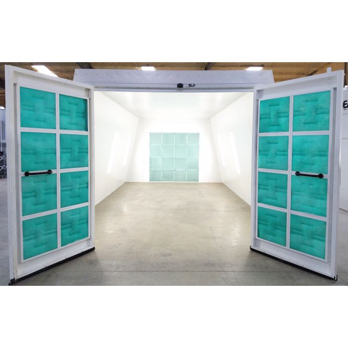 iDeal Commercial  Cross Flow Draft Paint Spray Booth - (3 Phase)