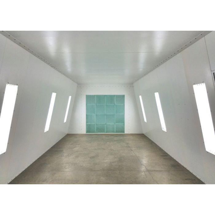 iDeal Commercial  Cross Flow Draft Paint Spray Booth - (3 Phase)