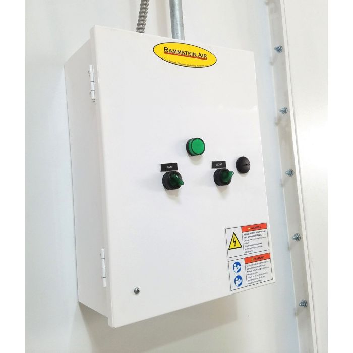 iDeal Commercial  Cross Flow Draft Paint Spray Booth - (3 Phase)