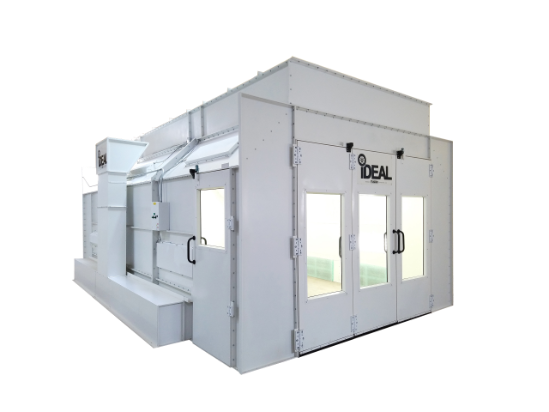 Commercial Paint Booth with Side Downdraft-B (Assy) 26L X 14' W X 9'h (ID) - 3 Phase