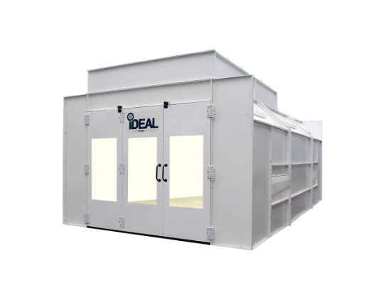 Commercial Semi Down Draft Paint Spray Booth (Assy) - 3 Phase