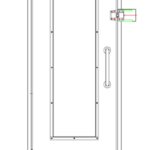  Cross Flow Paint Booth Side Personnel Door Kit