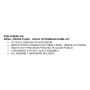  Cross Flow Paint Spray Booth 30" Solid Extension Panel Kit 