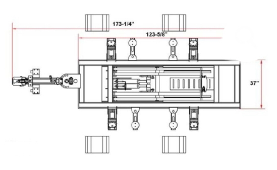 FR-55 Scissor Frame Rack Machine
