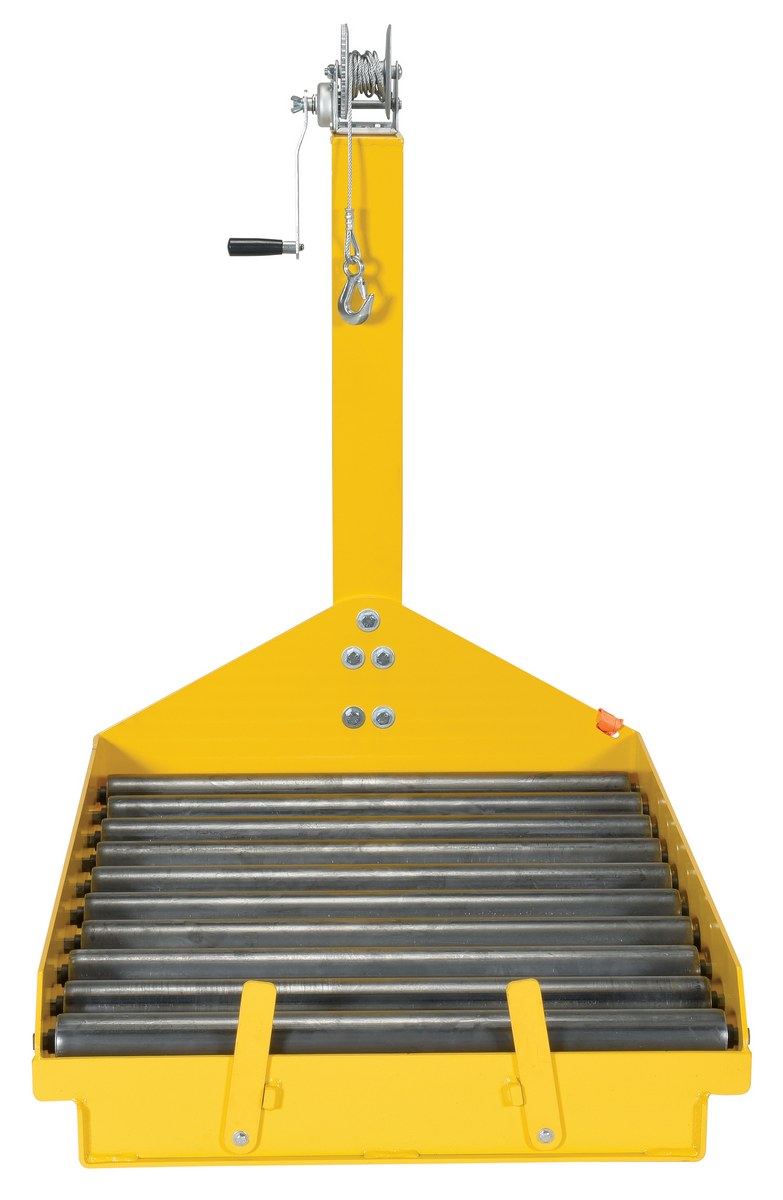Fork Truck Batter Transfer Platform with Winch 4000 Lb. Capacity 