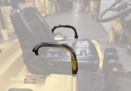 Fork Truck Chrome-Plated Hip Restraints