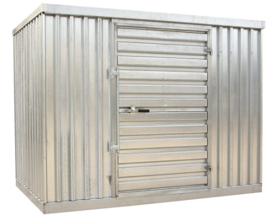 Galvanized Steel Single Storage Building 2,750 Lb. Floor Capacity