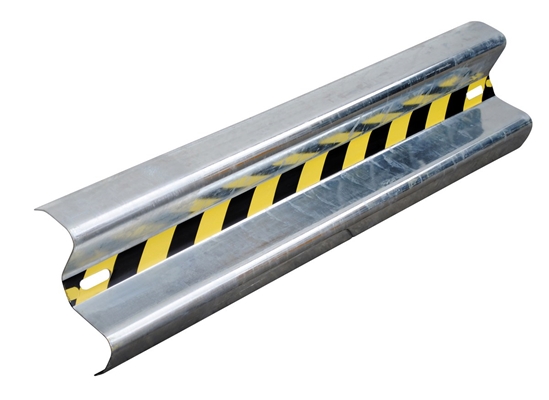 Galvanized Steel Straight Guard Rail 48 In. Length