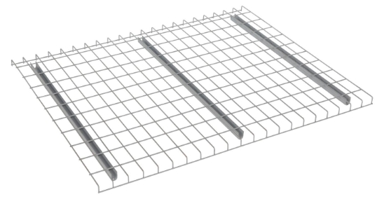 Galvanized Steel Welded Wire Pallet 42 In. x 52 In. 2,500 Lb. Capacity 
