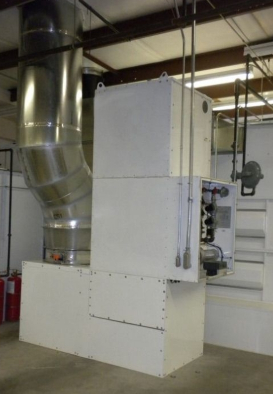 Gas Paint Booth Heater / Air Makeup Unit  (3 Phase), RS-1001-3PH-230V-13K-5HP