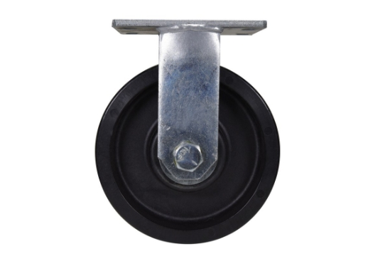 Glass Filled Nylon Rigid Caster 8 In. Diameter x 3 In. Width 3500 Lb. Capacity